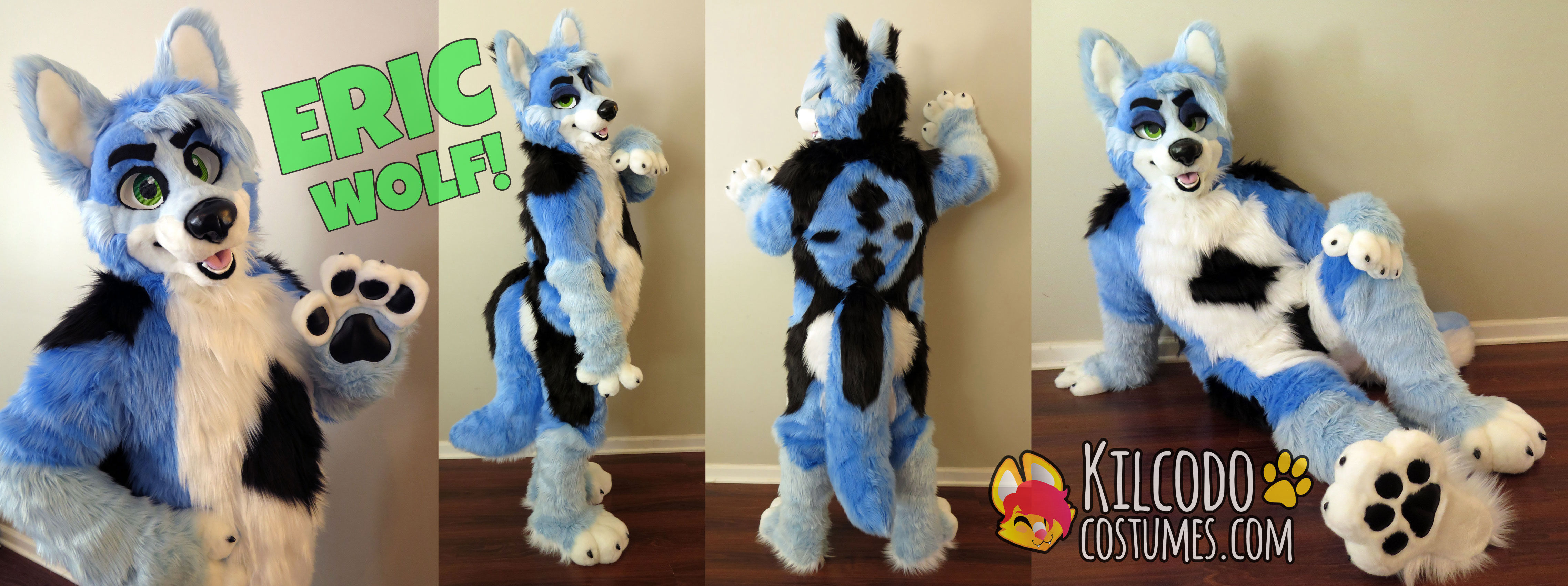 Eric Wolf Fursuit